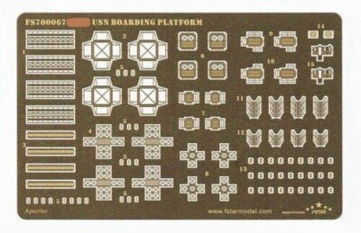 Five Star FS700067 1/700 USN Boarding Platform