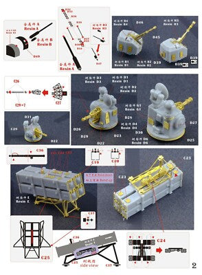 Fivestar PE 1/350 PLAN Type 054A Frigate (for Trumpeter 04543) FS352003