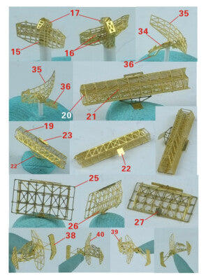 Fivestar PE 1/700 Post WWII USN Radar Set FS700139 Secondary image