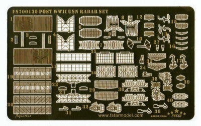 Fivestar PE 1/700 Post WWII USN Radar Set FS700139